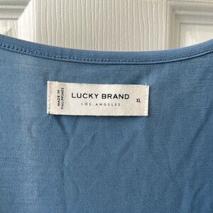 Lucky Brand Blue Top